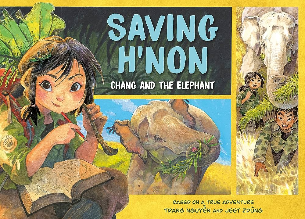 kids and middle grade graphic novels for fall 2023 - Saving H'non