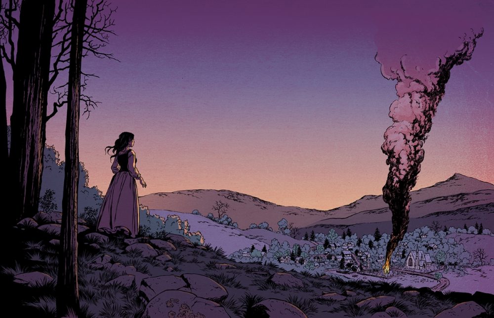 Somna #1 interior art by Becky Cloonan