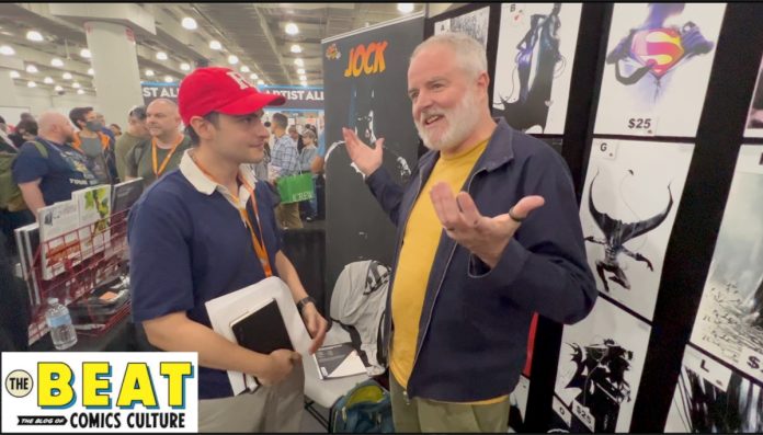 The Beat interviews artist-writer Jock The Beat interviews artist-writer Jock