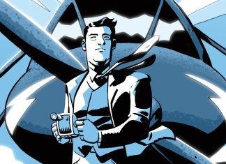 Dark Horse brings Tynion IV & Oeming’s BLUE BOOK: 1947 to print in February 2024 Blue Book