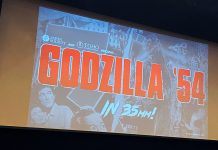 JAPAN SOCIETY unleashed a 35mm screening of Godzilla ’54 in anticipation of Minus One