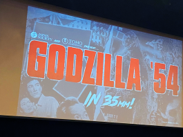 JAPAN SOCIETY unleashed a 35mm screening of Godzilla ’54 in anticipation of Minus One