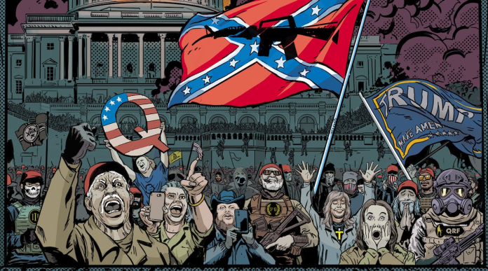 1:6 1/6: The Graphic Novel by writers Alan Jenkins and Gan Golan, and art by Will Rosado