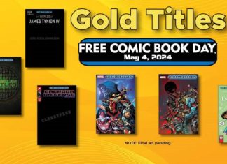 Diamond unveils Free Comic Book Day 2024 Gold titles