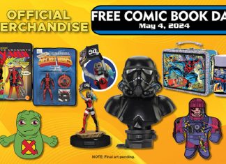 Doop and Sentinel plushies highlight Free Comic Book Day 2024 collectible merch Doop