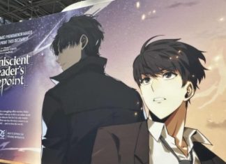 INTERVIEW: Sleepy-C team on WEBTOON production process and OMNISCIENT READER’S VIEWPOINT Omniscent Reader's Viewpoint display at AnimeNYC