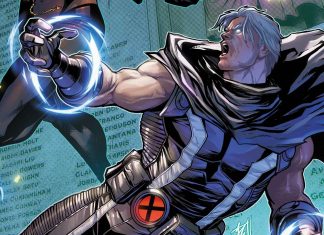 Fall of The House of X will Spin Out Several Post-Krakoa Limited Series Artwork cover of Resurrection of Magento 2024. Storm on left. Magneto on the right.