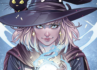 Get your first look at young Hilda and Zelda in the SABRINA THE TEENAGE WITCH HOLIDAY SPECIAL Sabrina the Teenage Witch Holiday Special variant cover