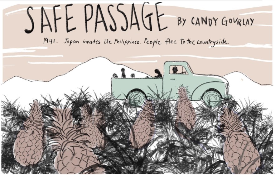 Graphic Short Story prize runner up, Safe Passage by Candy Gourlay