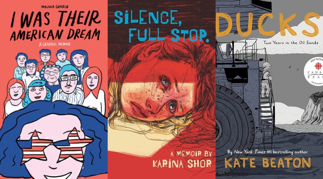 Karina Shor, author of SILENCE, FULL STOP., shares 10 women’s graphic novel biographies.