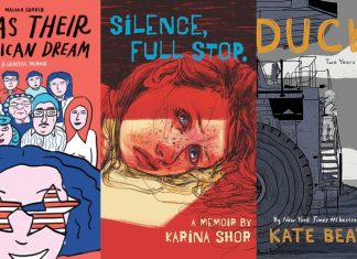 Karina Shor, author of SILENCE, FULL STOP., shares 9 women’s graphic novel biographies Karina Shor, author of SILENCE, FULL STOP., shares 10 women’s graphic novel biographies.