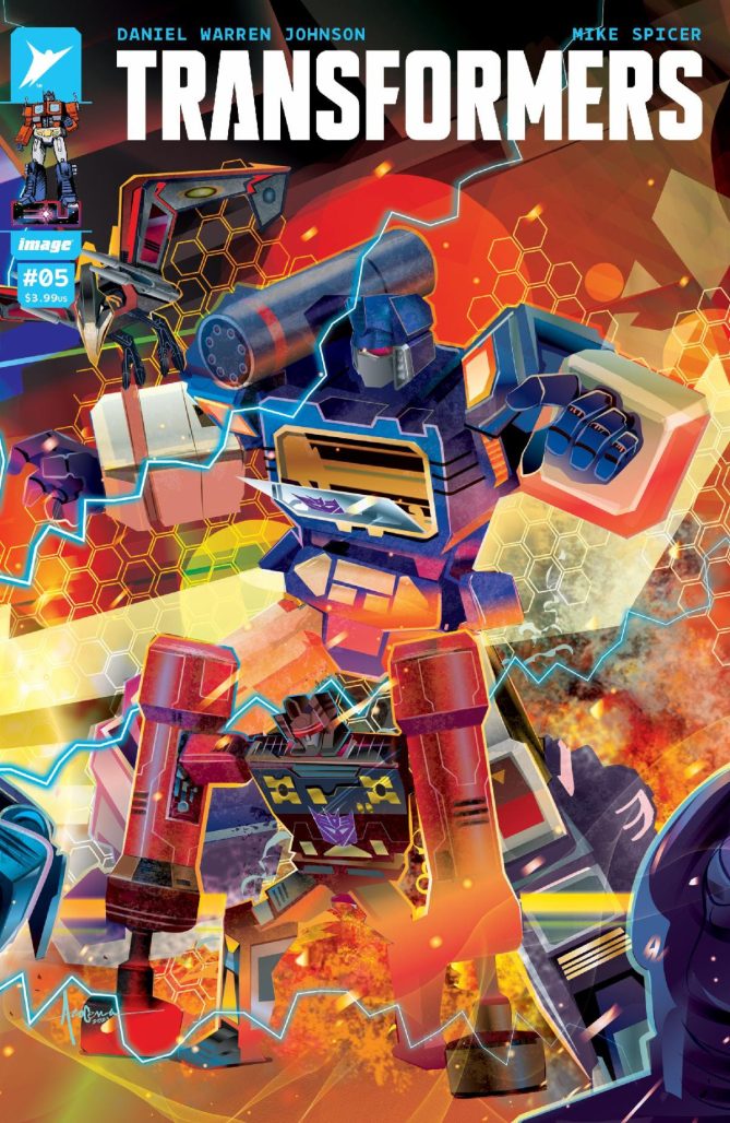 TRANSFORMERS #5 Cover C (1:10 Copy Incentive – Connecting) by Orlando Arocena