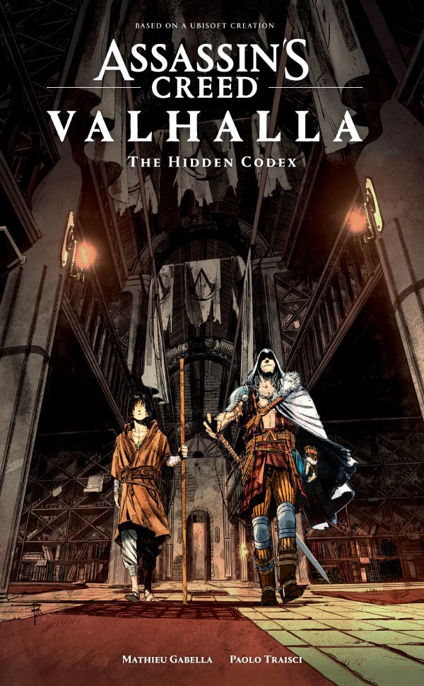 Assassin's Creed Valhalla The Hidden Codex graphic novel cover