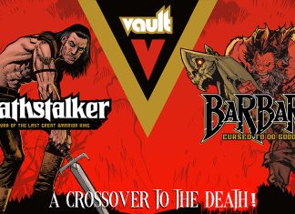 Vault announces BARBARIC VS DEATHSTALKER one-shot Barbaric vs Deathstalker