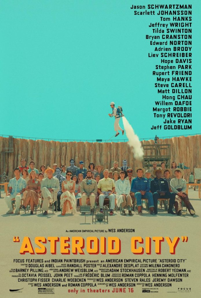 Asteroid City promotional poster