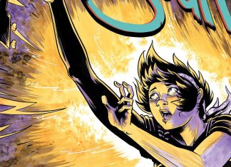 Preview: Nate Powell is on tour with a punk rock band in FALL THROUGH Fall Through