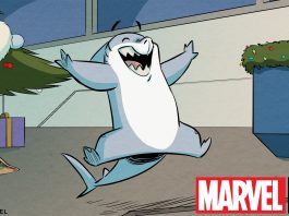 JEFF THE LANDSHARK joins THE AVENGERS for motion comic series Merry Shark-Mas: It’s Jeff & The Avengers