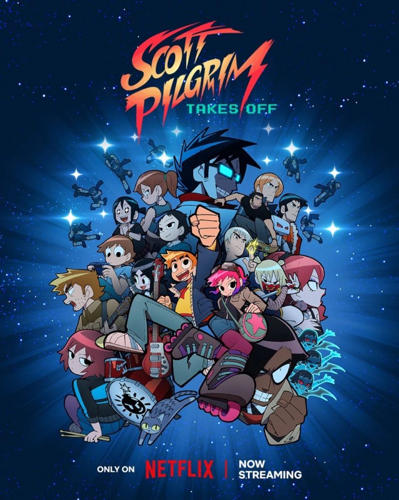 Scott Pilgrim Takes Off promotional poster