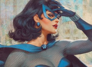 BLACK WIDOW & HAWKEYE #1 features new Artgerm variant Artgerm cover of Black Widow in her original costume