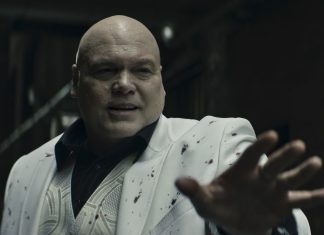 DAREDEVIL: BORN AGAIN sees the Netflix Daredevil Universe become… born again Kingpin in a white suit stained in blood in Marvel's Echo