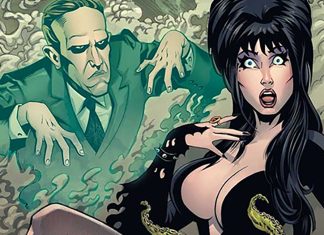 Preview: Horror worlds collide in ELVIRA MEETS H.P. LOVECRAFT #1 Elvira Meets H.P. Lovecraft