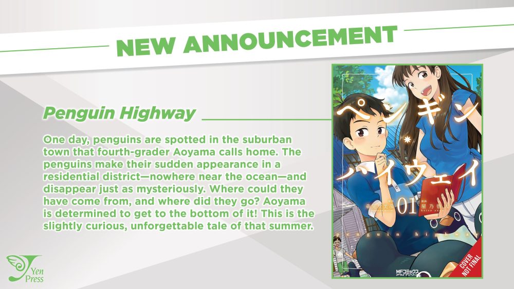 Cover Artwork and Synopsis for Penguin Highway