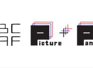 PICTURE + PANEL: The Boston Comics Art Foundation announces a new graphic novel monthly event series BCAF and Picture + Panel logos