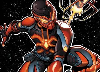 EDGE OF SPIDER-VERSE #3 introduces the sci-fi inspired Star-Spider Star-Spider