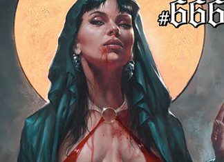 Preview: VAMPIRELLA #666 debuts on Valentine’s Day Vampirella