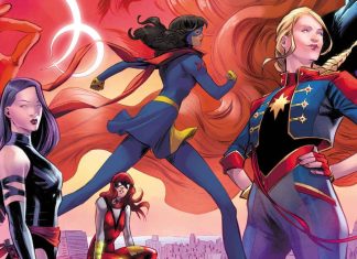 Preview: WOMEN OF MARVEL (2024) #1 spotlights some spectacular talents cover of psylocke, Ms. Marvel, Jackpot, and Captain Marvel for the women of marvel #1 issue