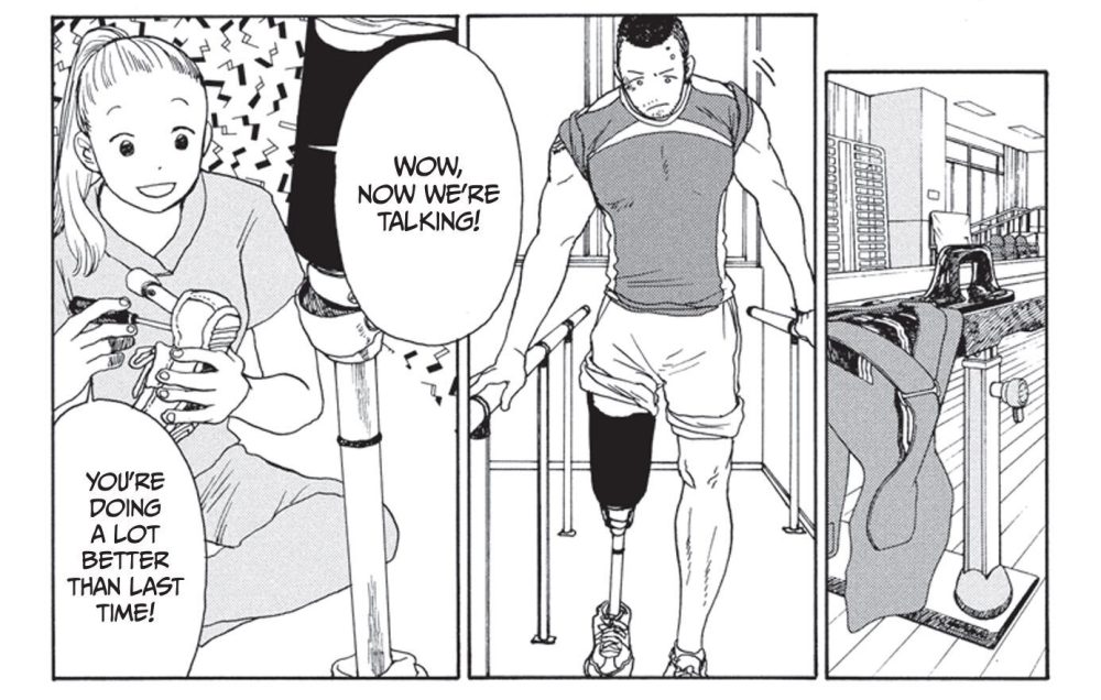 king in limbo from ai tanaka, adam physical therapy