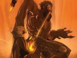 Preview: AKOGUN: BRUTALIZER OF GODS #1 is a Nigerian revenge against gods story Akogun: Brutalizer of Gods