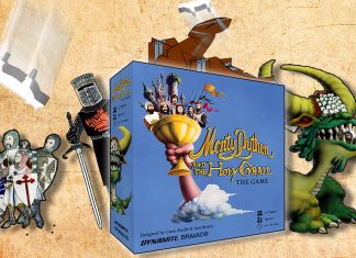 Dynamite’s MONTY PYTHON & THE HOLY GRAIL board game is now on BackerKit Monty Python