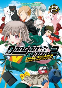 Danganronpa 2: Chiaki Nanami's Goodbye Despair Quest vol 2 with characters on front