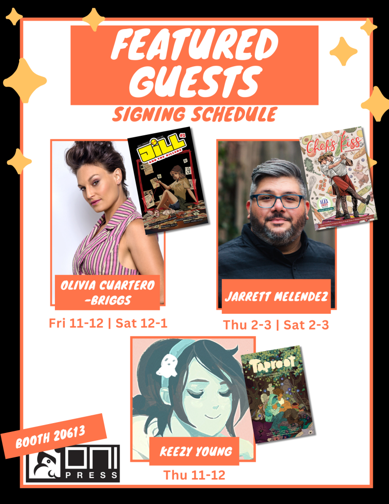 special guest signings at ECCC at emerald city comic con