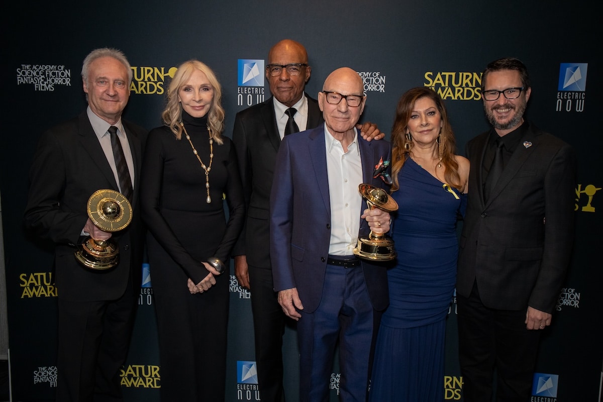 Star Trek The Next Generation Cast Lifetime Achievement Award at the Saturn Awards