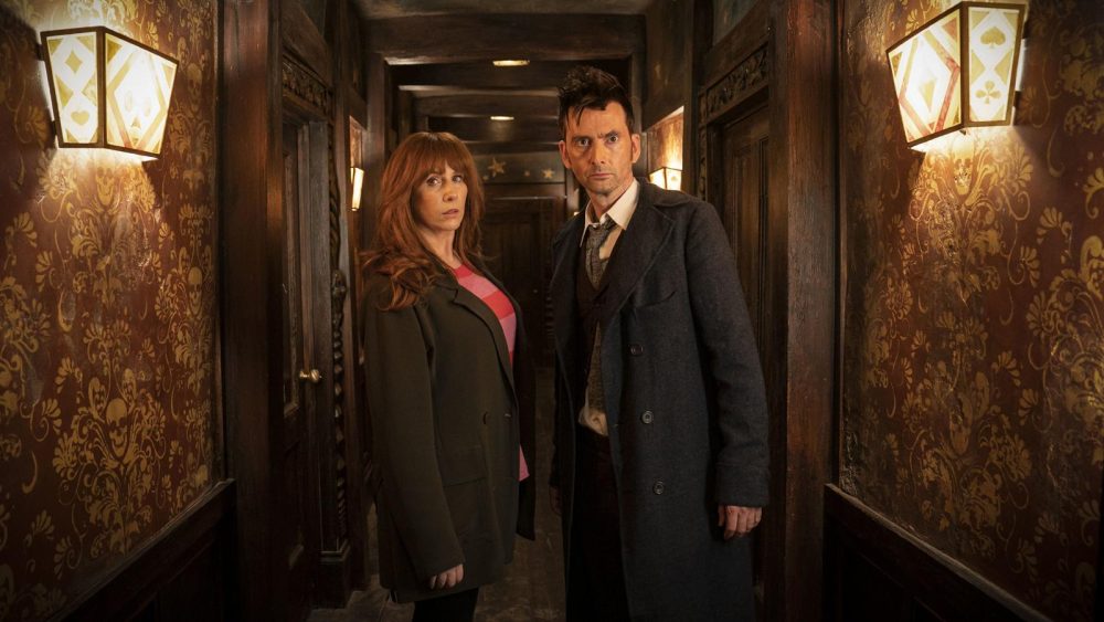 The Doctor and Donna trapped in a different realm