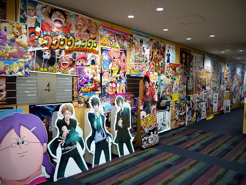 Shueisha manga editor's office hallway