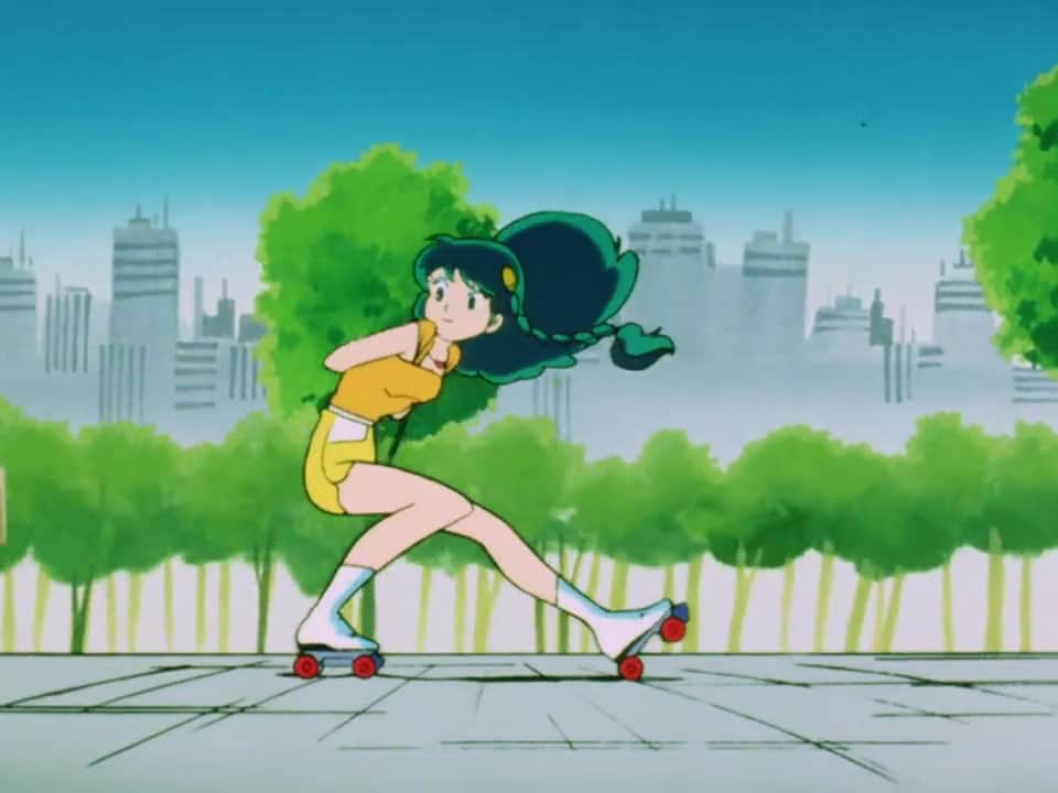 urusei yatsura lum skating