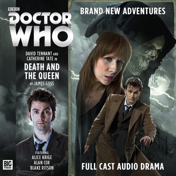 Death and the Queen official cover. Copyright Big Finish and the BBC.