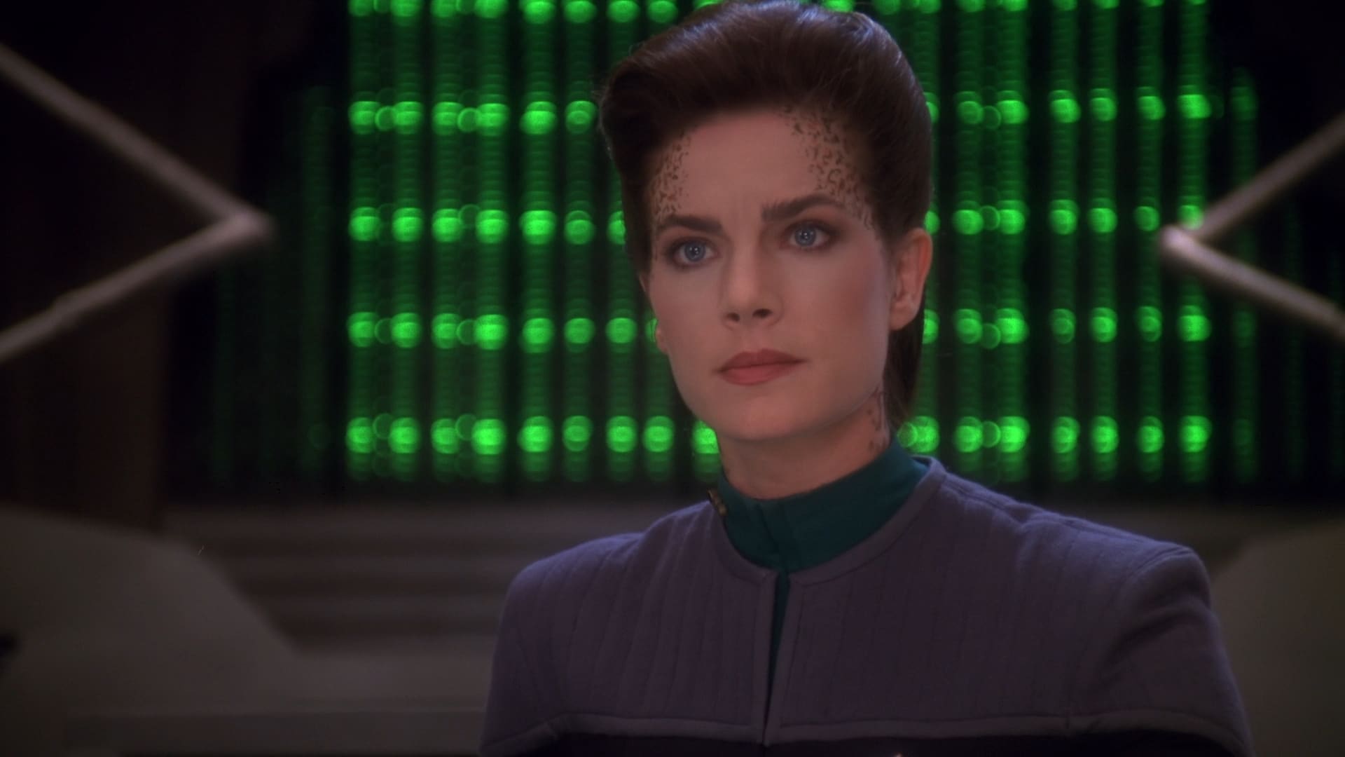 Jadzia Dax on Star Trek: Deep Space Nine.