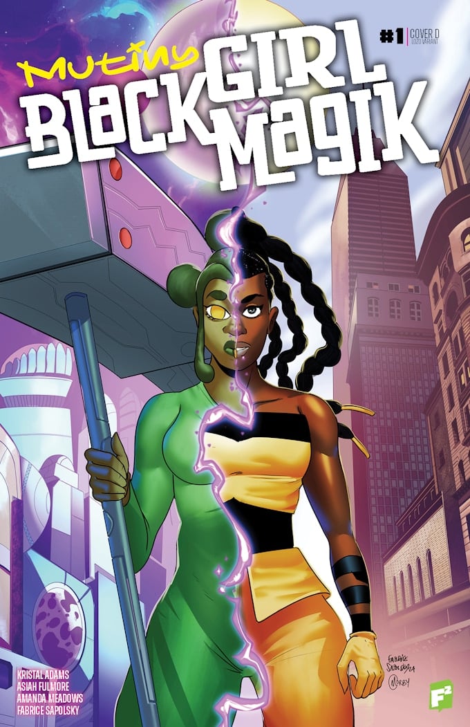 MUTINY- BLACK GIRL MAGIK Cover D