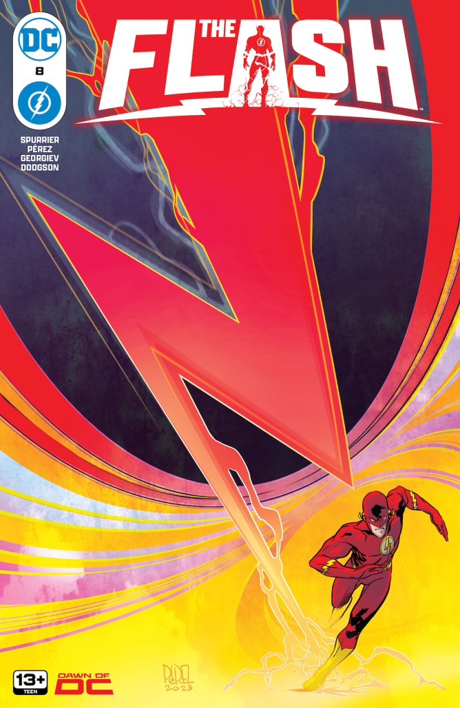 Flash Number 8 cover by Ramon Perez