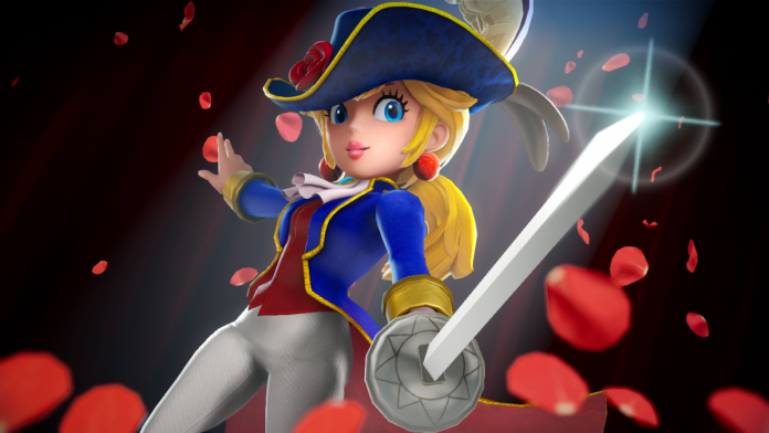 Peach fencer Princess Peach as a fencer in Showtime!