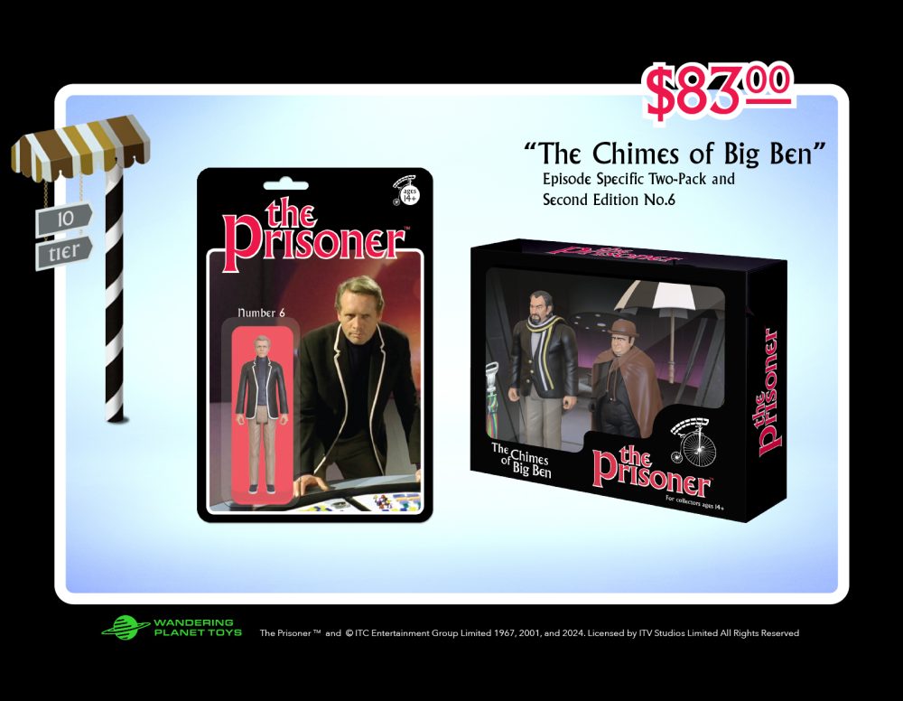 THE PRISONER retro action figures 