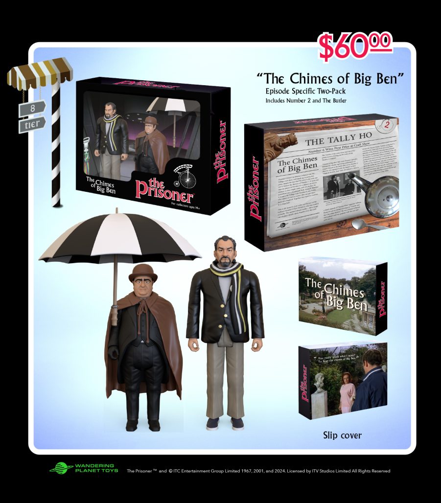 THE PRISONER retro action figures 