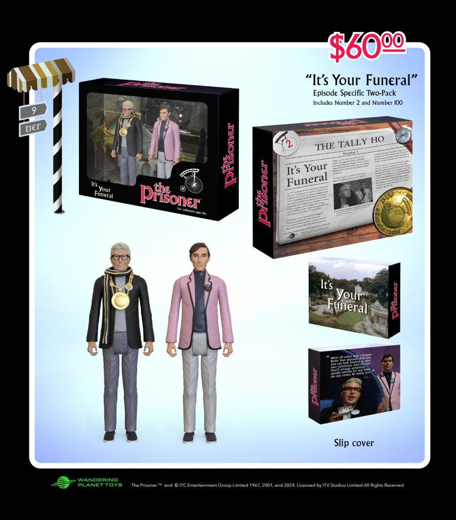 THE PRISONER retro action figures 