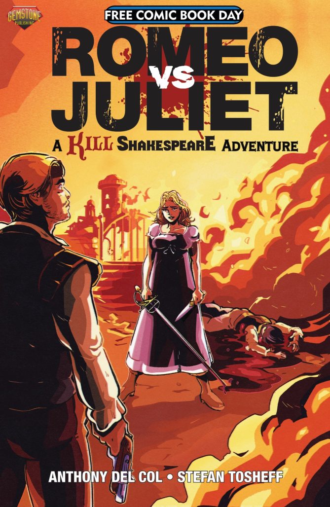 Romeo Vs. Juliet: A Kill Shakespeare Adventure FCBD cover art
