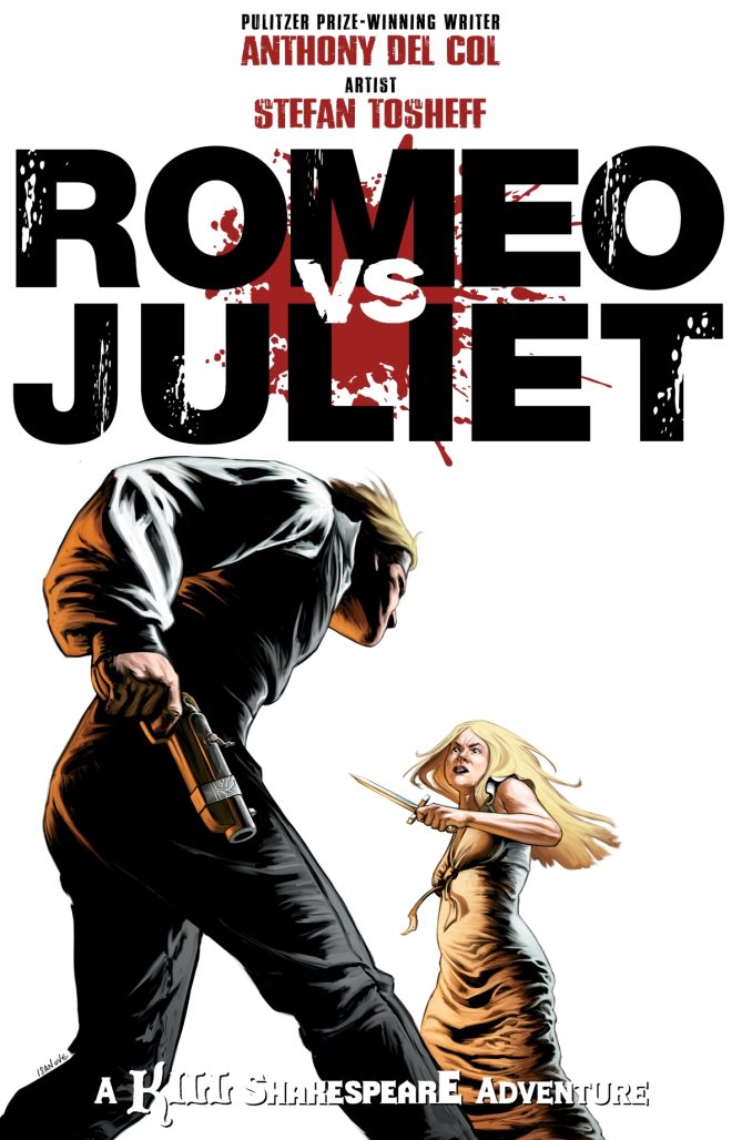 Romeo Vs. Juliet: A Kill Shakespeare Adventure cover art by Richard Isanove