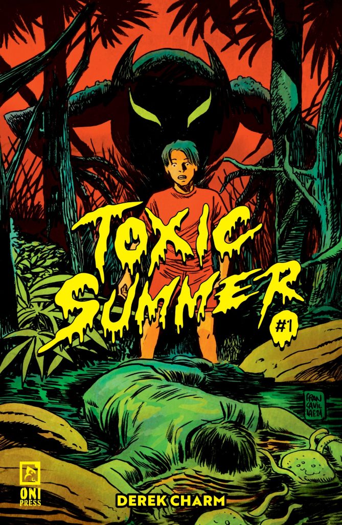 Toxic Summer #1 color cover by Francesco Francavilla